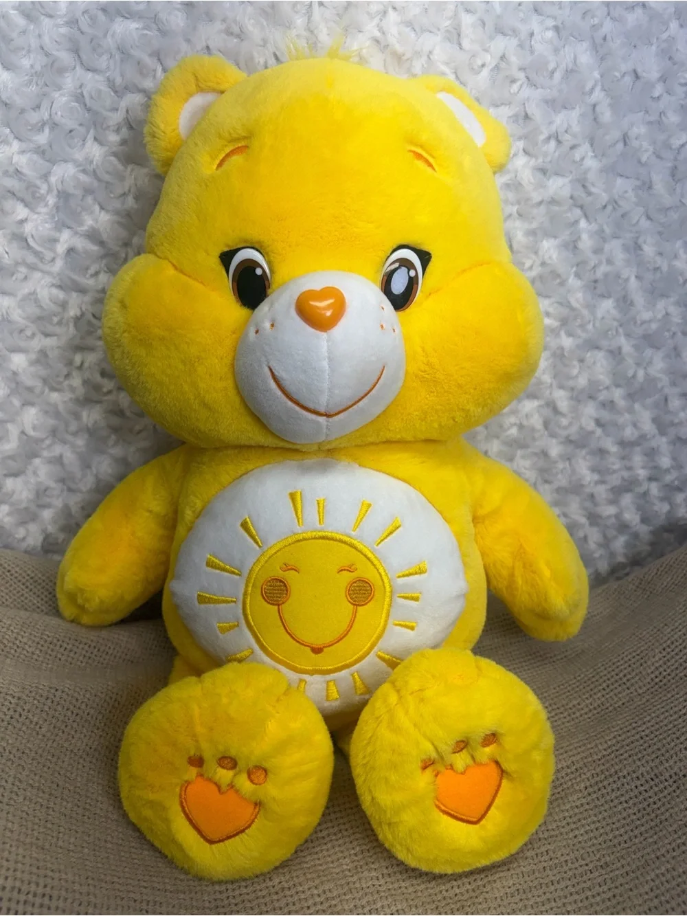 2015 Care Bears Funshine Bear Jumbo Plush 20